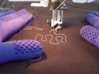 Sit down Free Motion Quilting Tips to get started