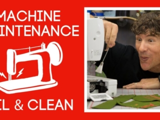Sewing Machine Maintenance: Oil and Clean