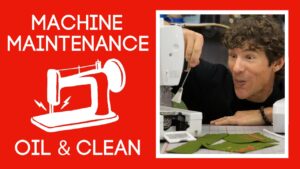 Sewing Machine Maintenance: Oil and Clean